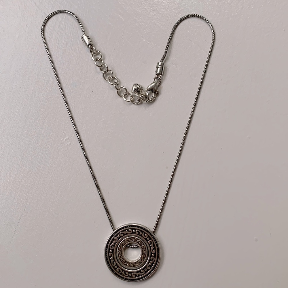 Brighton silver necklace